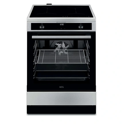 AEG CIB6643BBM SteamBake kerámialapos tűzhely gőzfunkcióval, AirFry, Hob2Hood®