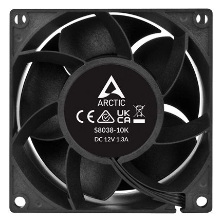 ARCTIC S8038-10K rendszerhűtő