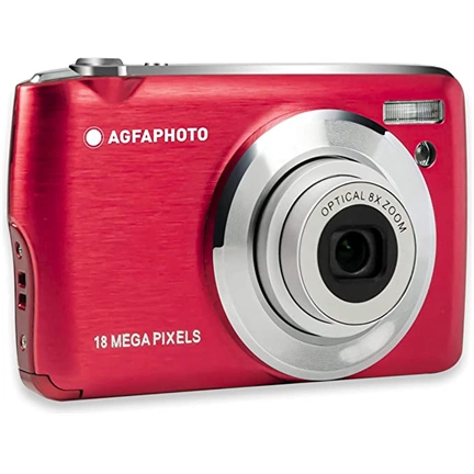 Agfa DC8200 kompakt digitális fényképezőgép, piros