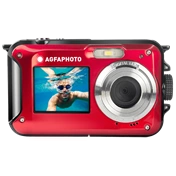 Agfa WP8000 vízálló kompakt digitális fényképezőgép, piros