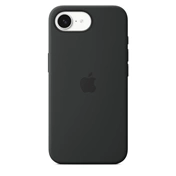 Apple iPhone 16e Silicone tok Fekete