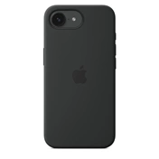 Apple iPhone 16e Silicone tok Fekete