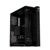 Asus ROG Cronox ARGB számítógépház - EATX, edzett üvegpanel elöl-hátul, 4db ROG Eurux GR120 ARGB ventilátor