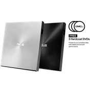 Asus ZenDrive U7C (SDRW-08U7C) ultrakeskeny hordozható DVD-író - 8x, USB-C, ezüst