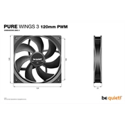 Be Quiet! PURE WINGS 3 120mm PWM (BL105)