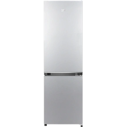 Beko B1RCSO264S alulfagyasztós hűtőszekrény, E energiaosztály, 187l (hűtőtér) + 75l (fagyaszótér)