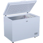 Beko CF316EWN fagyasztóláda, E energiaosztály, 308 liter