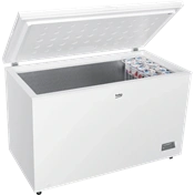 Beko CF380EWN fagyasztóláda, E energiaosztály, 371 liter