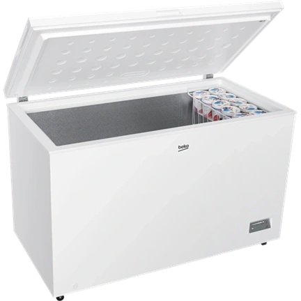 Beko CF380EWN fagyasztóláda, E energiaosztály, 371 liter