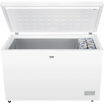 Beko CF380EWN fagyasztóláda, E energiaosztály, 371 liter