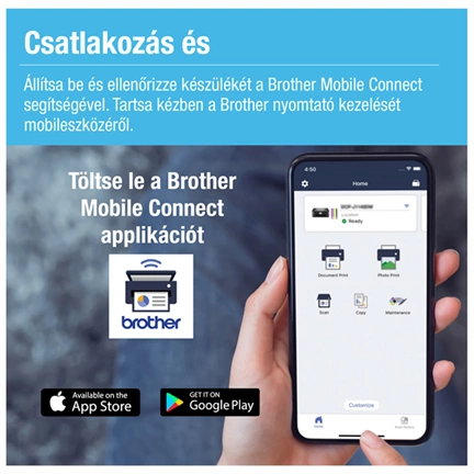 Brother DCP-T730DW többfunkciós színes tintatartályos nyomtató, 3-in-1, Wi-Fi + USB
