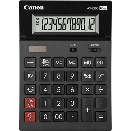 CANON AS-2200 Számológép (fekete)