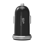 CAR CHARGER Silicon Power CC102P  - 2.1A (10.5W) DUAL USB, Fekete