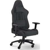 CORSAIR TC100 Relaxed Gaming Chair Fabric Black/Black