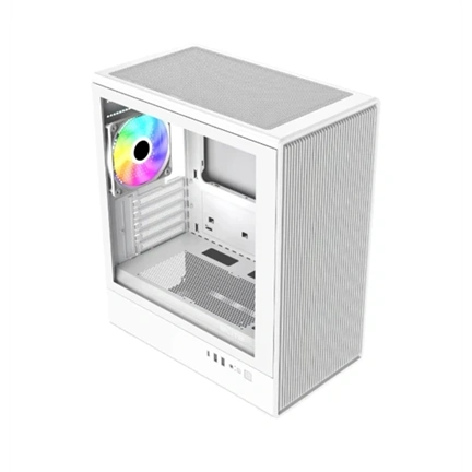 Cooler Master Elite 350 számítógépház - Micro-ATX, 4db 120mm-es ARGB ventilátor, fehér