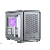 Cooler Master MasterFrame 400 Mesh számítógépház - micro-ATX, nyílt, 1db ARGB ventilátor, ezüst