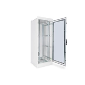 DIGITUS 19" 42U 2100x800x800mm IP55 ipari beltéri üvegajtós szürke álló rack szekrény