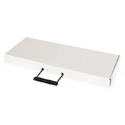 DIGITUS 19" 8U 372x505x250mm nyitott fekete fali patch konzol