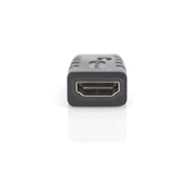 DIGITUS DA-70466 HDMI -> HDMI adapter 4K UHD fekete