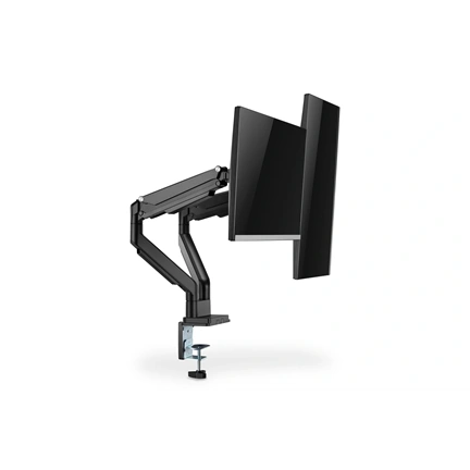 DIGITUS DA-90395 C-bilincses gázrugós univerzális (VESA 75 / 100) 2-es fekete monitor tartó konzol