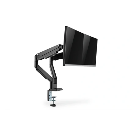 DIGITUS DA-90395 C-bilincses gázrugós univerzális (VESA 75 / 100) 2-es fekete monitor tartó konzol