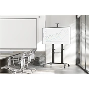 DIGITUS DA-90452 70-120" VESA fekete mobil TV állvány
