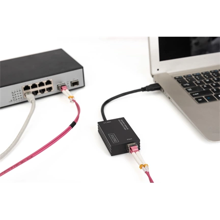 DIGITUS DN-3026 USB 3.0 Gigabit SFP hálózati adapter