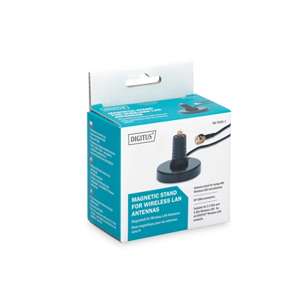 DIGITUS DN-70101-1 Mágneses Dual 2.4GHz/5GHz RP-SMA 1,5m wireless antenna