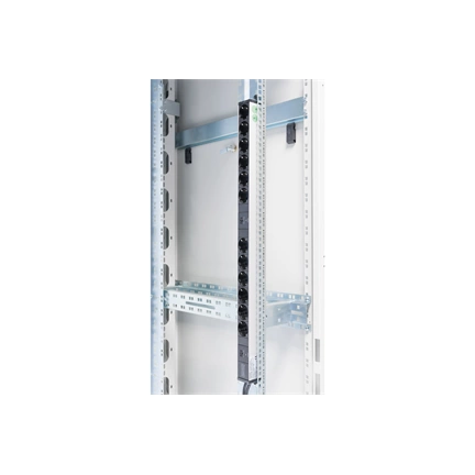 DIGITUS DN-95405 0U PDU függőleges 250V 2x16A 12xCEE7/3 aljzat CEE7/7 csatlakozó 2M elosztósor