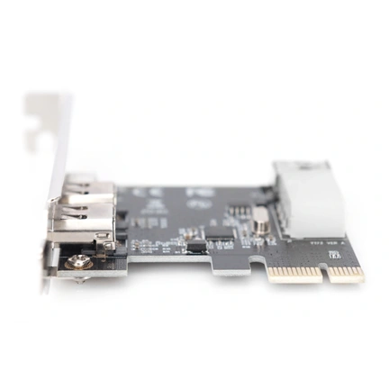 DIGITUS DS-30201-5 3+1 port FireWire PCIe bővítőkártya