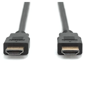 DIGITUS High Speed UHD 4K 30Hz 2.0 aranyozott Ethernet HDMI kábel 1m