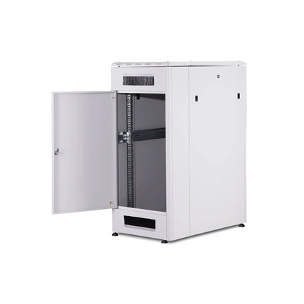 DIGITUS Rack Unique 19" 26U 1342x600x1000mm üvegajtós szürke álló rack szekrény