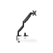 DIGITUS gázrugós C-bilincses univerzális (VESA 75 / 100) 1-es fekete monitor tartó konzol