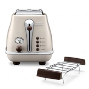 DeLonghi Icona Vintage CTOV2103 kenyérpirító, bézs