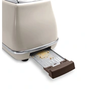 DeLonghi Icona Vintage CTOV2103 kenyérpirító, bézs