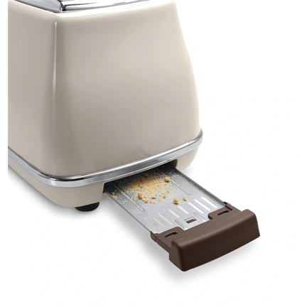 DeLonghi Icona Vintage CTOV2103 kenyérpirító, bézs