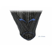 Delock fonott önzáródó kábelharisnya (2m x 19mm) fekete