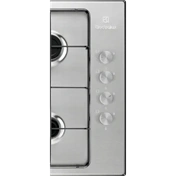 ELECTROLUX KGS6404SX Slim Side Control beépíthető gáz főzőlap, 60cm