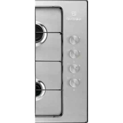 ELECTROLUX KGS6404SX Slim Side Control beépíthető gáz főzőlap, 60cm