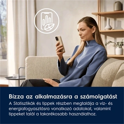 Electrolux EW7D39BOCE DelicateCare Hőszivattyús szárítógép, C  energiaosztály, 9 kg, inverter motor, Wifi