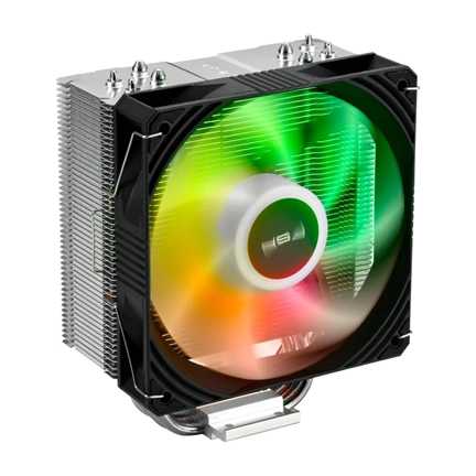 FSP NE5 processzorhűtő ARGB ventilátorral, ultracsendes, kompakt méretű