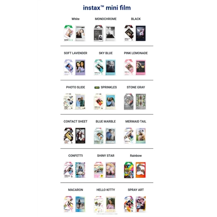 FUJIFILM Instax Mini Film Glossy (2x10 lap) dupla csomag!