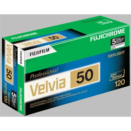 Fujifilm Velvia 50 EP EC NP 120X5