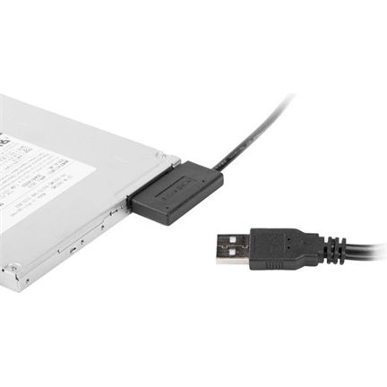 GEMBIRD External USB to SATA adapter for Slim SATA SSD, DVD