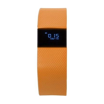 GoClever Smart Band fit okosóra, lépésszámláló; 240x20 kijelző NARANCS