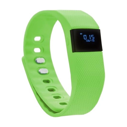GoClever Smart Band fit okosóra, lépésszámláló; 240x20 kijelző ZÖLD