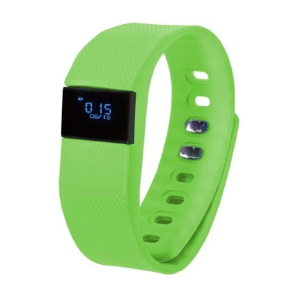 GoClever Smart Band fit okosóra, lépésszámláló; 240x20 kijelző ZÖLD