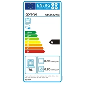 Gorenje GEC5C42WG kerámialapos tűzhely