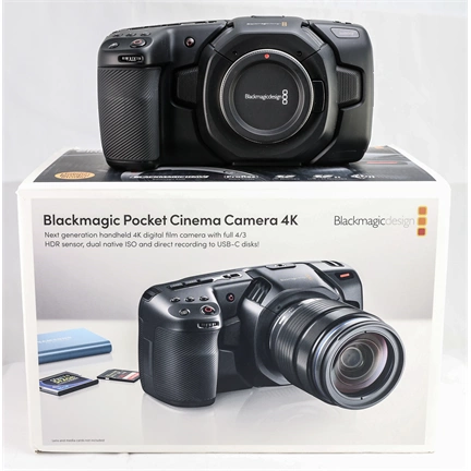 HASZNÁLT/HIÁNYOS BLACKMAGIC DESIGN Pocket Cinema Camera 4K