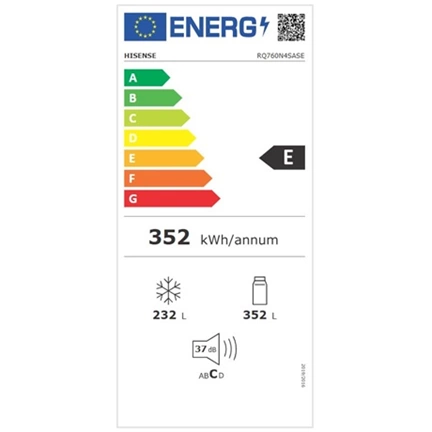 Hisense RQ760N4SASE MultiDoor (4ajtós) hűtő